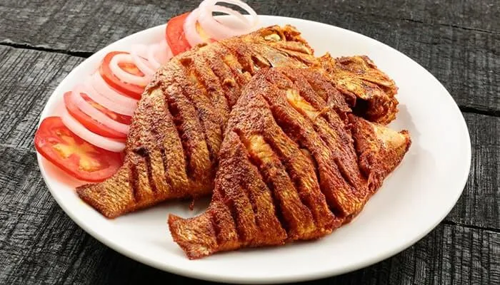 Houseboat Food with Fish